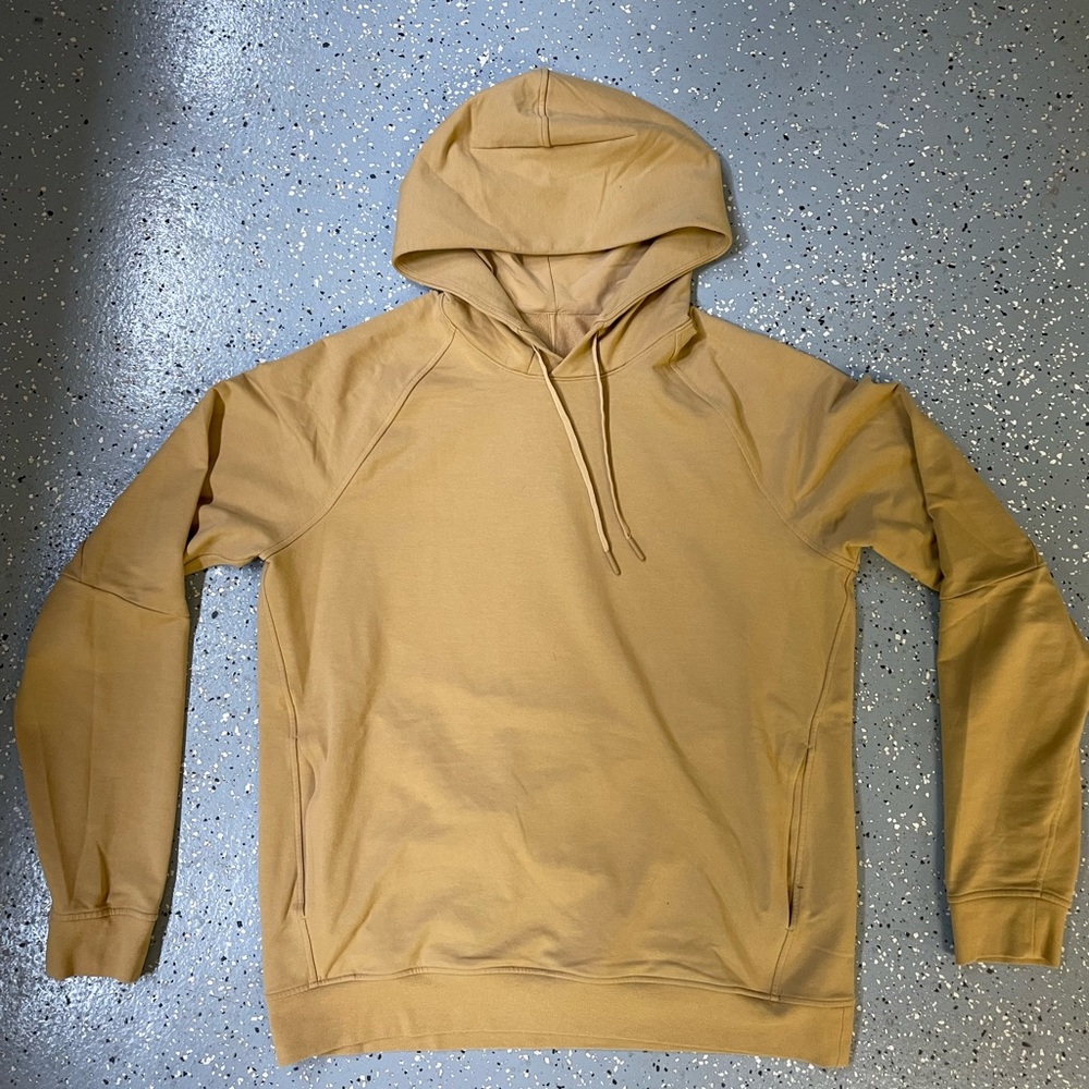 Mens Lululemon City Sweat Hoodie Yellow Size Large